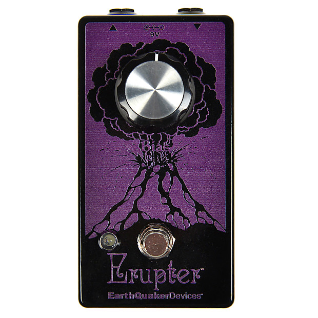 Earthquaker Devices Erupter Fuzz CME Limited Edition Purple 