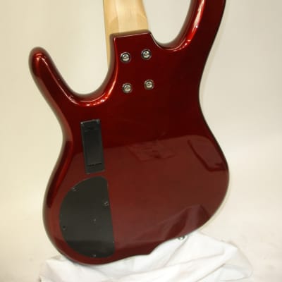 KSD Ken Smith Design Burner Standard 4 4-String Electric Bass - Metallic Red image 11