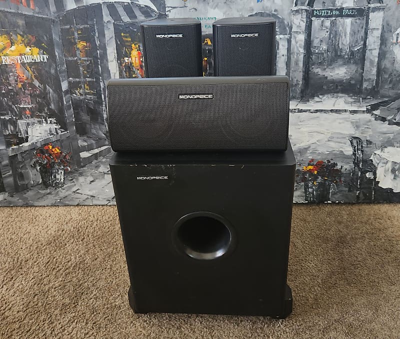 Monoprice Monoprice3.1‑channel Home Theater Speaker System Reverb
