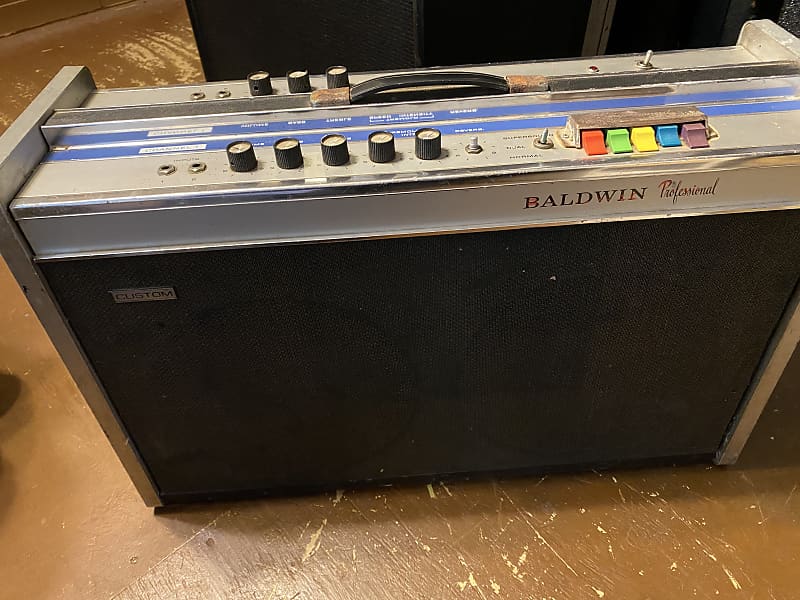 Baldwin  C1 professional amplifier  Black image 1