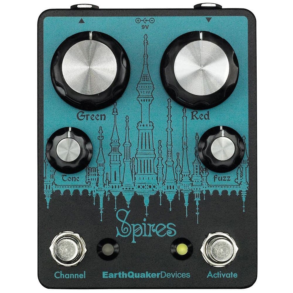 EarthQuaker Devices Spires Nu Face Double Fuzz | Reverb