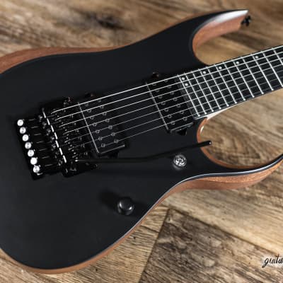 Ibanez RGDR4327 Prestige 7-String 26.5” Scale Guitar w/ Case – Natural Flat image 8