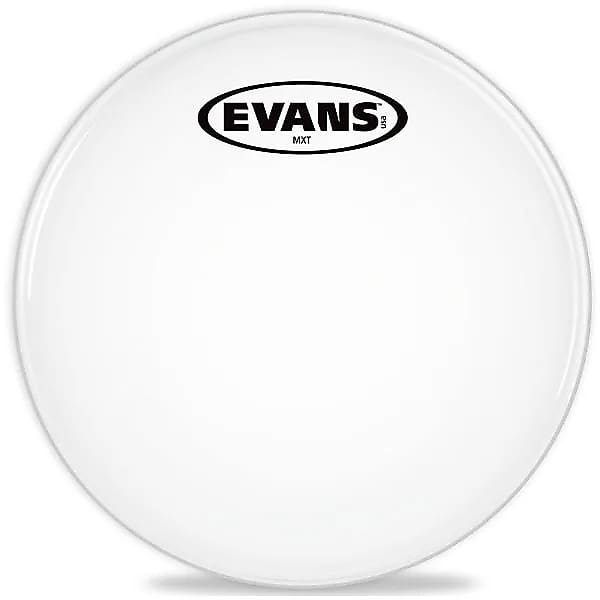 Evans TT06MXW MX White Marching Tenor Drum Head - 6" image 1