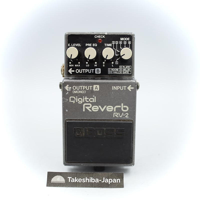 ギター BOSS Digital Reverb RV-2 Boss RV-2 Digital Reverb - What To Know & Where To Buy