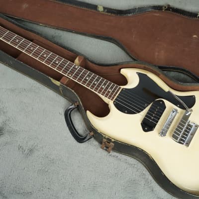 1965 Gibson SG Junior Polaris White + OSSC for sale