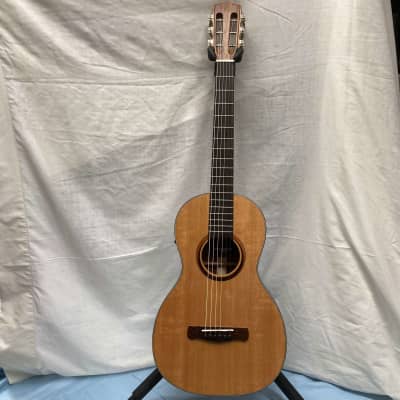 Merida Cardenas C-15pes Parlor Acoustic/Electric Guitar With New Martin Hardshell Case image 2