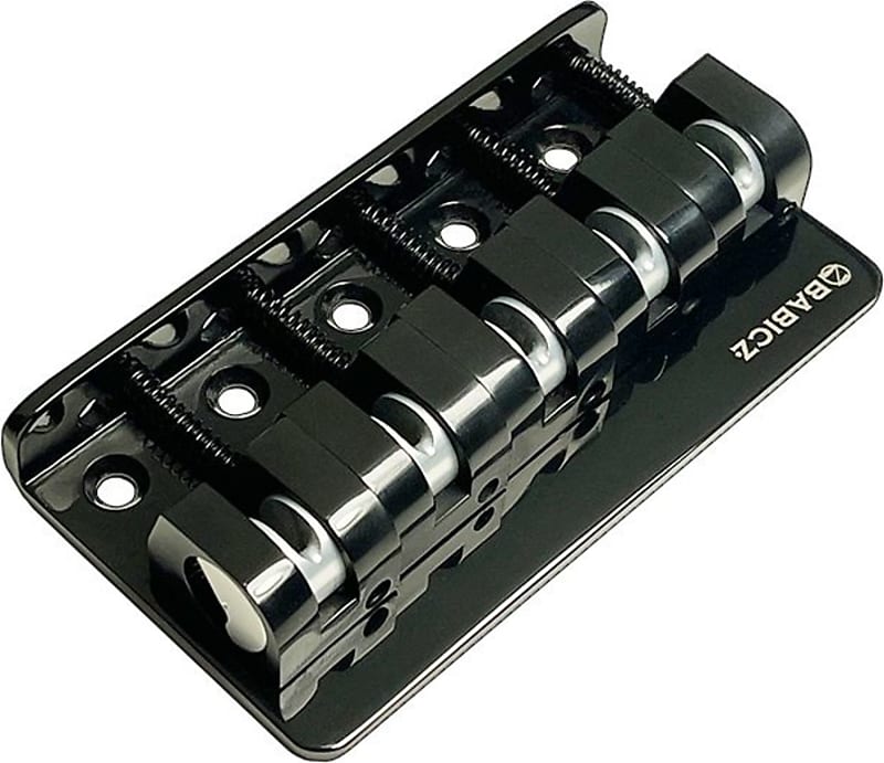 Babicz FCH Z Series 5-String Bass Bridge, Black