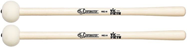 MB2H - Corpsmaster Marching Bass - Medium Head, Hard Mallets