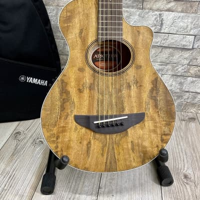 Yamaha #APXT2EW NT - 3/4-size Exotic-Top Wood Thin-line Cutaway Acoustic-Electric Guitar, Natural for sale
