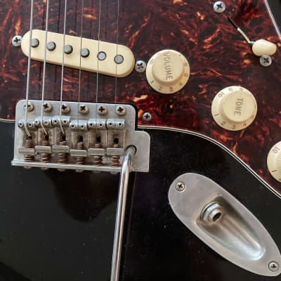Fender Stratocaster American Vintage Reissue '57 Translucent Black image 5