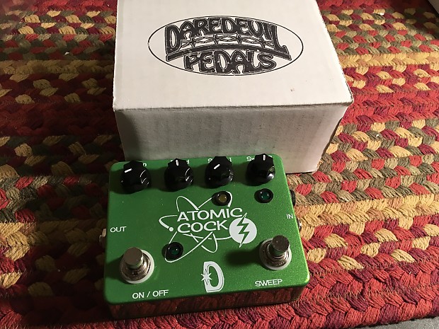Daredevil Double Atomic Cock Fixed Wah with dual sweeps | Reverb