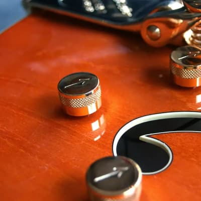 GRETSCH "G6120 Eddie Cochran Signature Hollow Body, Maple Satin" HARDCASE, PAPERS image 4