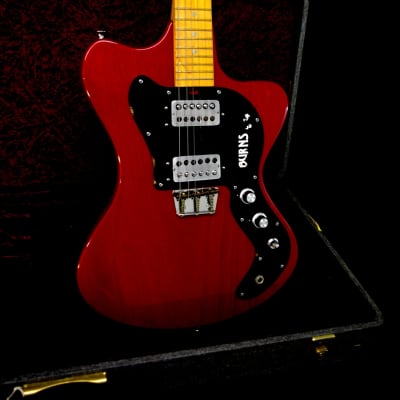 Burns LJ24 1977 Cherry Transparent.  PROTOTYPE. Extremely Rare & Collectible.  Only 25.  Handmade. image 25