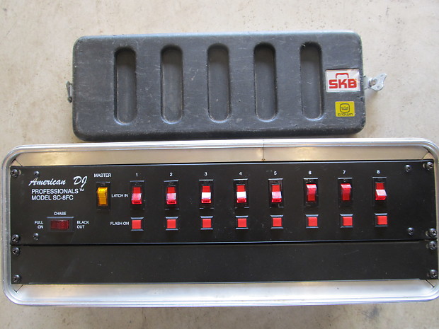 American DJ SC-8FC/SYSTEM 8-Channel Lighting Control System w/ Flash Buttons image 1
