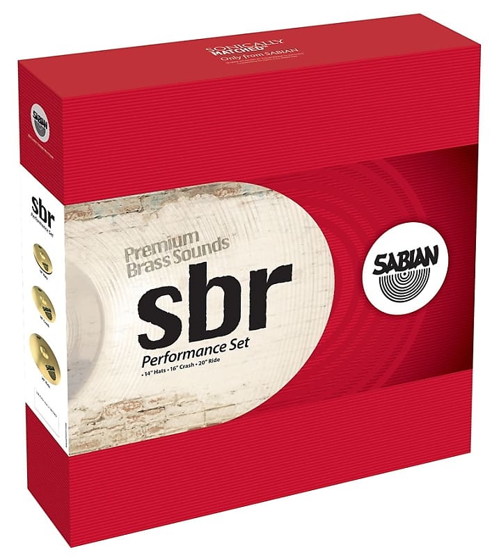 Sabian SBR 4-piece Performance Set image 1