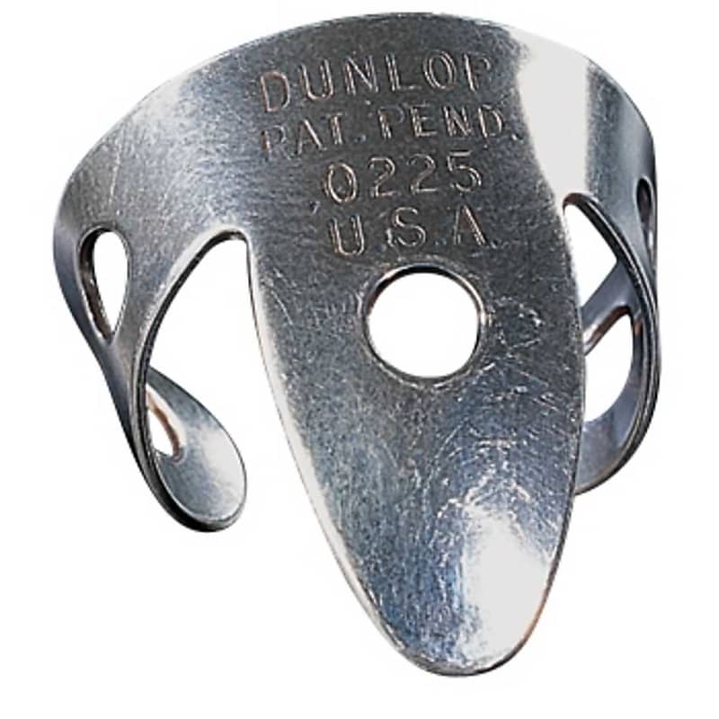 Dunlop 34R025 Nickel Silver .025mm Fingerpicks (50-Pack) image 1