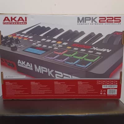 AKAI MPK225 MIDI Keyboard Controller - 2010s - Black/Red image 17