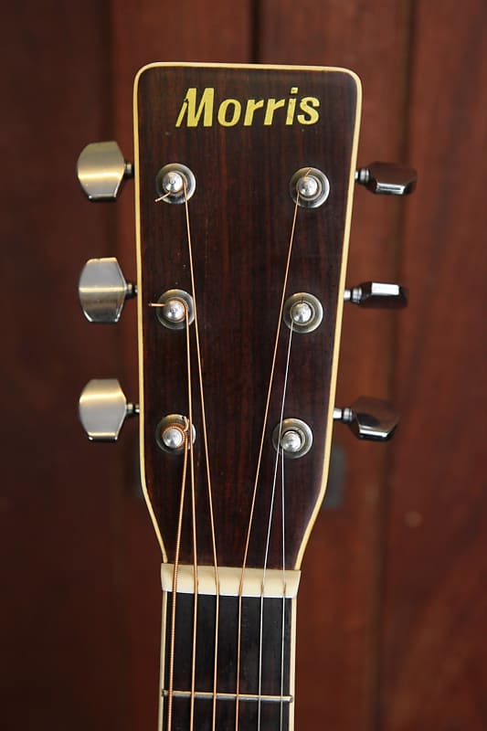 Morris W-25 Acoustic Guitar Made In Japan Pre-Owned | Reverb