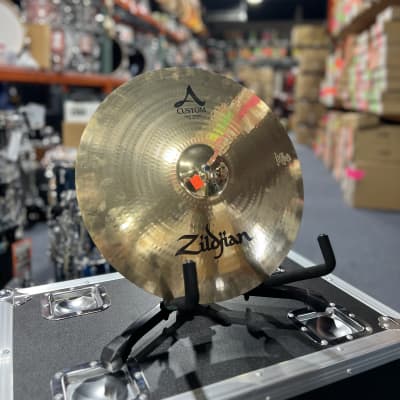 Zildjian 16" A Custom Fast Crash Cymbal NOS / FREE SHIPPING / AUTH DEALER image 1