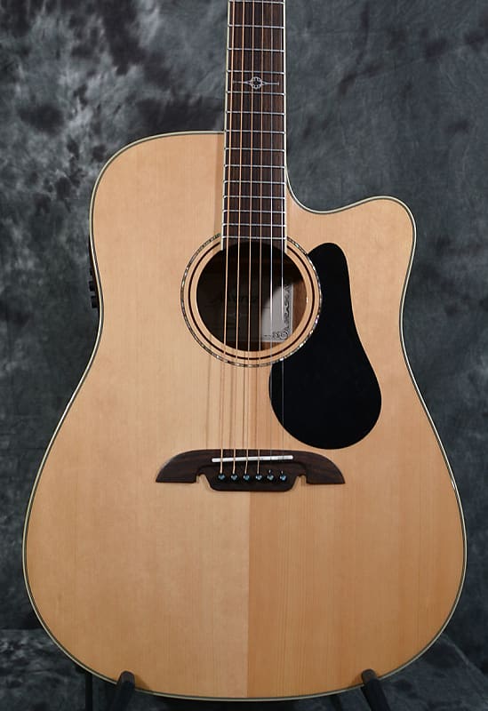 Alvarez AD-60ce Dreadnought Acoustic Electric Cutaway w LR Baggs & FAST Same Day Shipping image 1