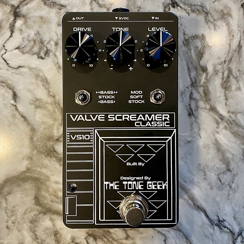 The Tone Geek VS10 Valve Screamer - Handwired TS-10 Clone | Reverb