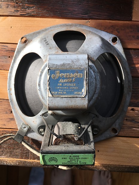 Jensen alnico hot sale 5 pm speaker