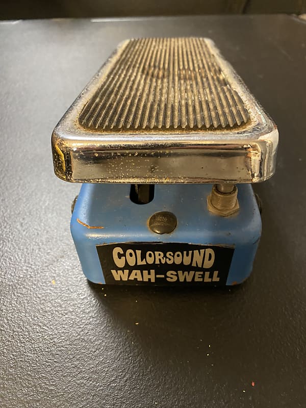 お手軽価格で贈りやすい 1970's Wah-Swell Colorsound - Reverb | Blue ギター