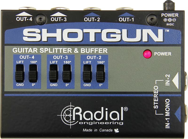 Radial Engineering Shotgun Instrument Buffer and Splitter image 1