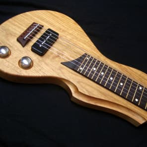 Rukavina 6 String Lapsteel Guitar with P-90 - Wenge / Snakewood - 24" Scale Length image 2