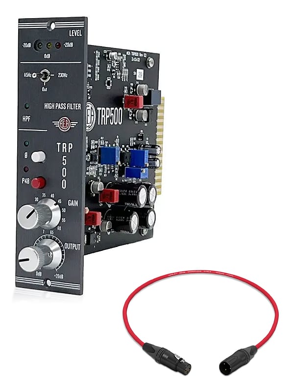 AEA Ribbon Mics TRP500 500 Series Microphone Preamplifier Reverb