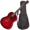 Yamaha CSF1M Acoustic Guitar - Crimson Red Burst