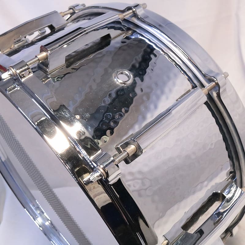 PEARL SH-5114D Hammered Steel 14x6.5 Pearl Hammered Steel Snare Drum [03/19]