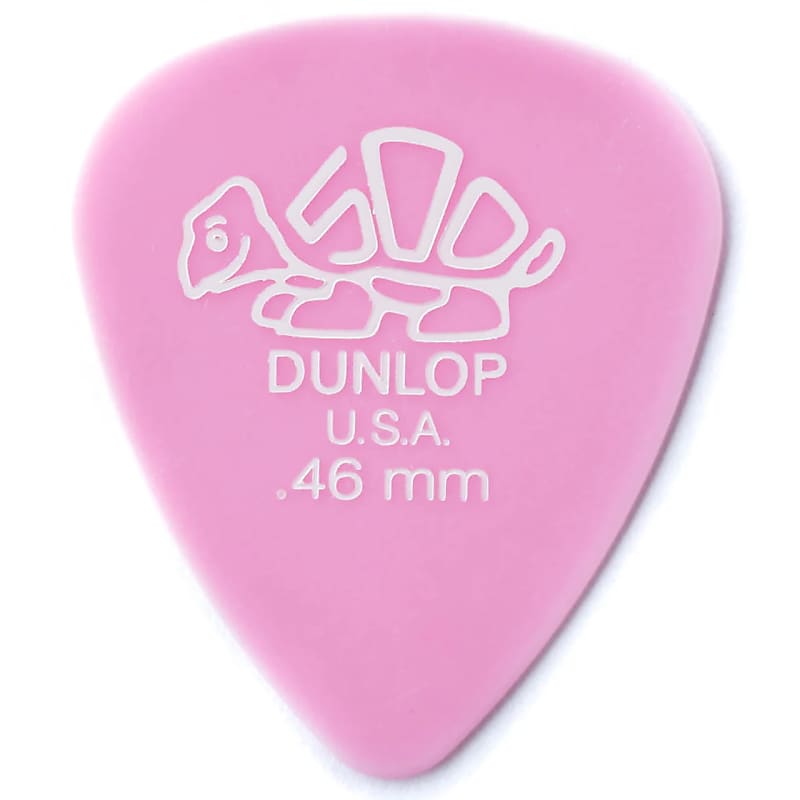 Dunlop 41R46 Delrin 500 Standard .46mm Guitar Picks (72-Pack) image 1