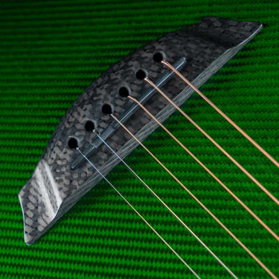 Emerald X7 | Carbon Fiber Parlor Travel Guitar image 4