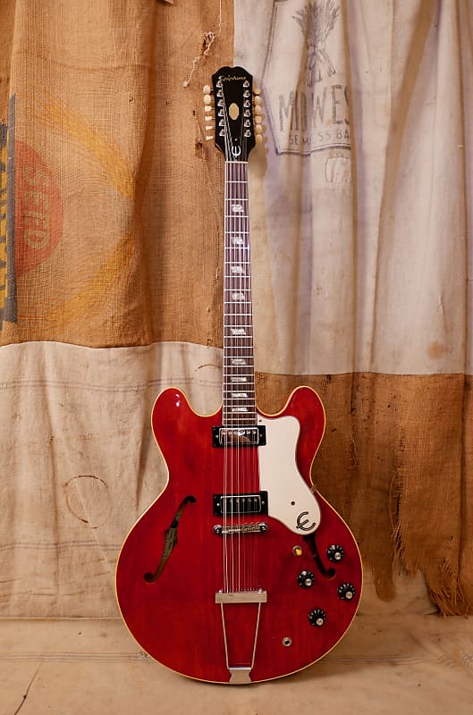 Epiphone Riviera XII 1967 - Cherry Red
