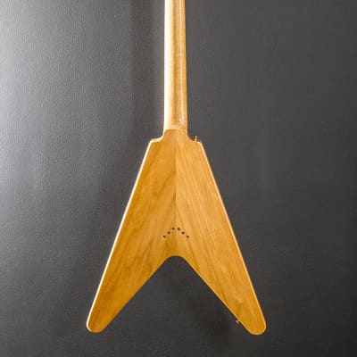 Gibson Custom Shop 1958 Korina Flying V Reissue (White Pickguard) - Natural image 5