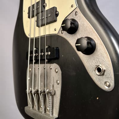 Nash MB/J-63 Mustang Precision Jazz Bass - Black image 7