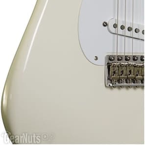 Fender Jimmie Vaughan Tex-Mex Stratocaster - Olympic White with Maple Fingerboard image 5