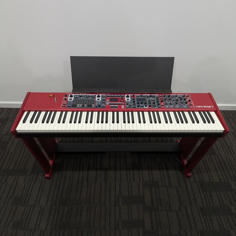 Nord Stage 3 HA88 Hammer Action 88-Key Digital Piano 2023 plus Wood Keyboard Stand image 1
