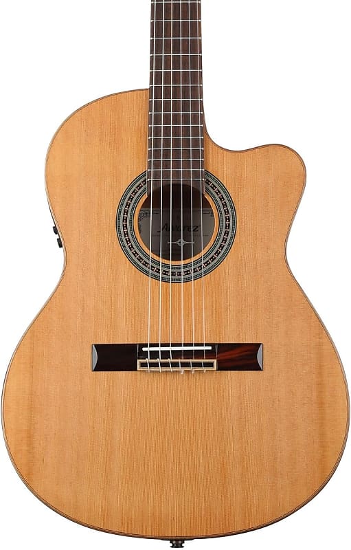 Alvarez AC65HCE Artist 65 Classical Hybrid Acoustic-electric Guitar - Natural image 1