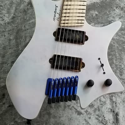 Strandberg Boden J7 Standard Poplar Burl【Pale Blue White
