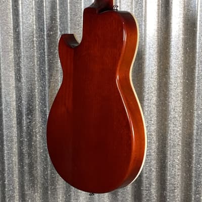 Reverend Limited Edition Roundhouse Semi Hollow Body Archtop Vintage Clear Natural Guitar #19 Blem image 9