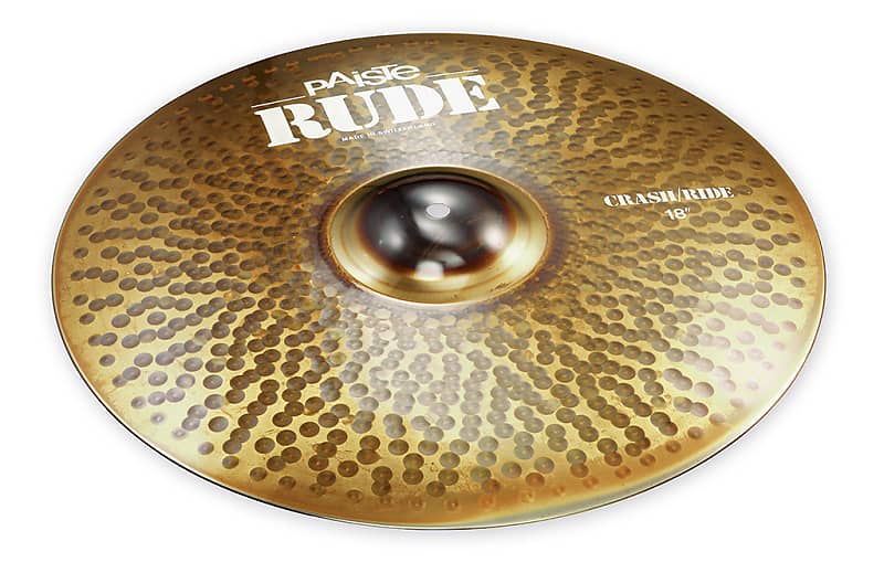 Paiste Rude Crash Ride Cymbal 18" image 1