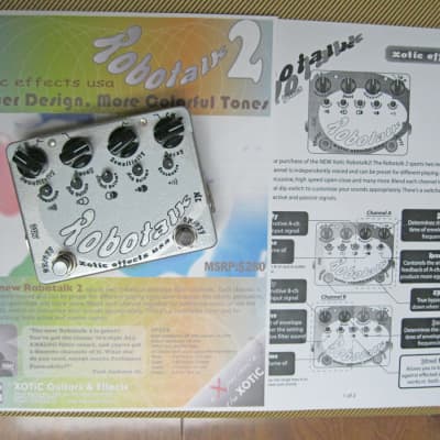 Reverb.com listing, price, conditions, and images for xotic-effects-robotalk