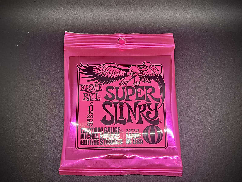 Ernie Ball Super Slinky 9-42 | Reverb
