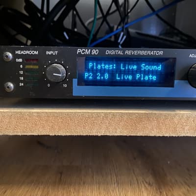 Lexicon PCM 90 Digital Reverb Processor 1990s - Blue image 2