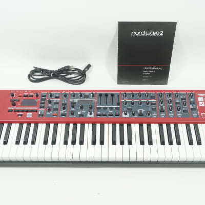 Clavia Nord Wave 2 Analog Modeling Performance Synthesizer Sampler MINT
