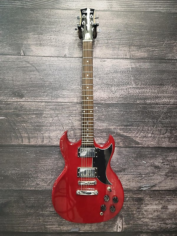 Silvertone sg outlet guitar