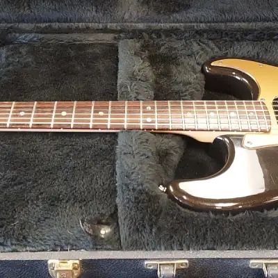 Fender Deluxe Stratocaster 2005 Montego Black Metallic for sale