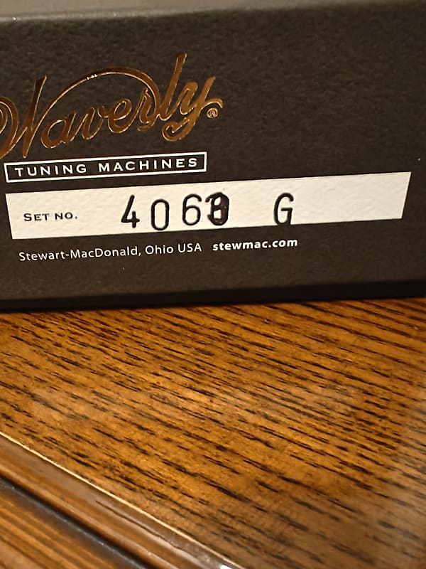 Waverly Gold slotted headstock tuning machines 4063-G 2024 | Reverb